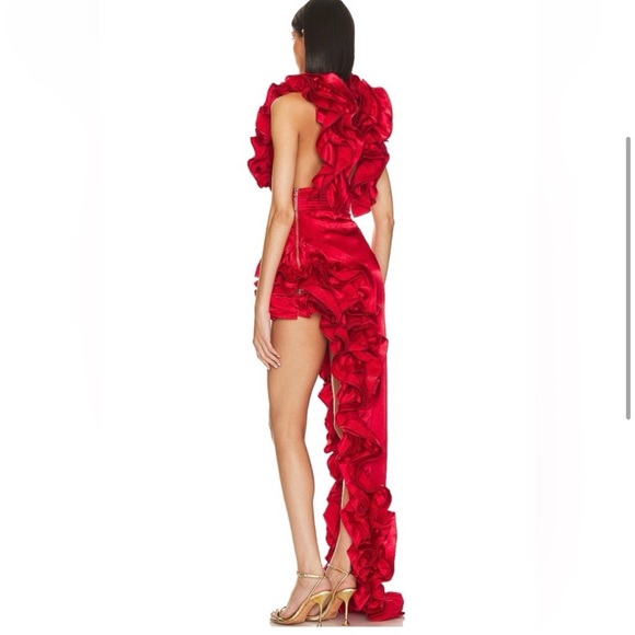 Bronx and Banco Scarlet Ruffle Dress - Picture 4 of 14